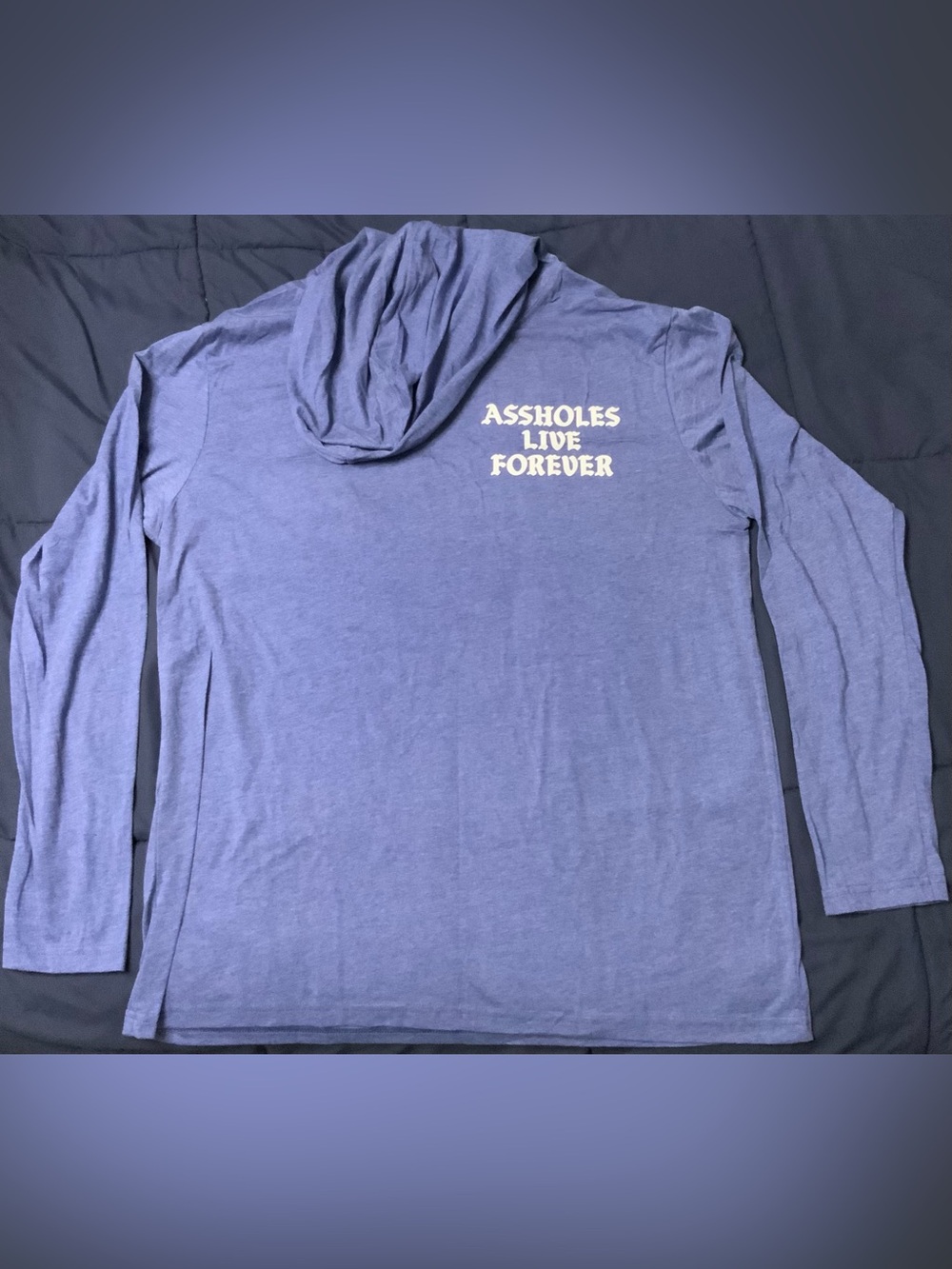 ASSHOLES LIVE FOREVER - Long Sleeve T - Large